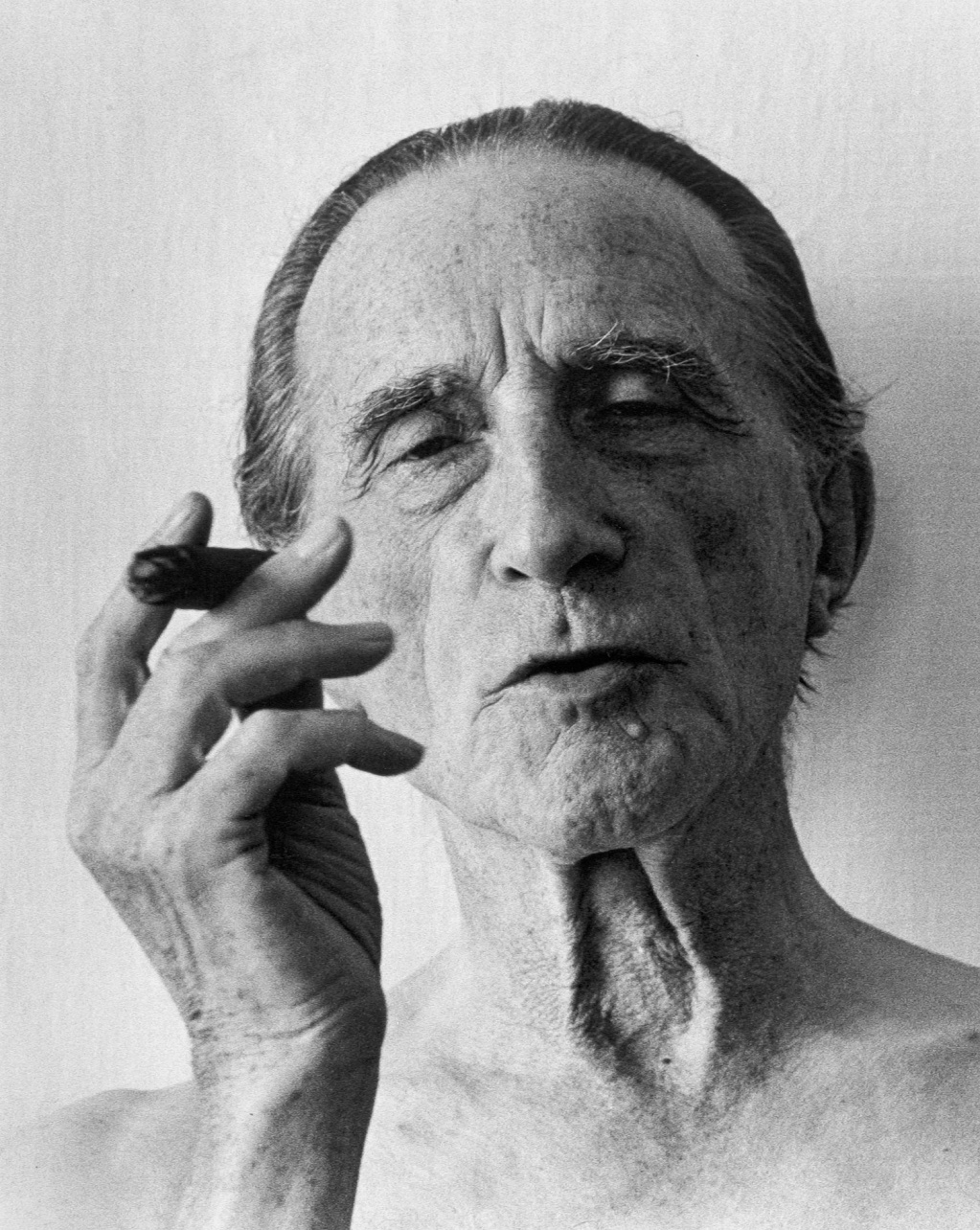 Marcel Duchamp foto Christer Strömholm 1963 Marcel Duchamp foto Christer Strömholm 1963