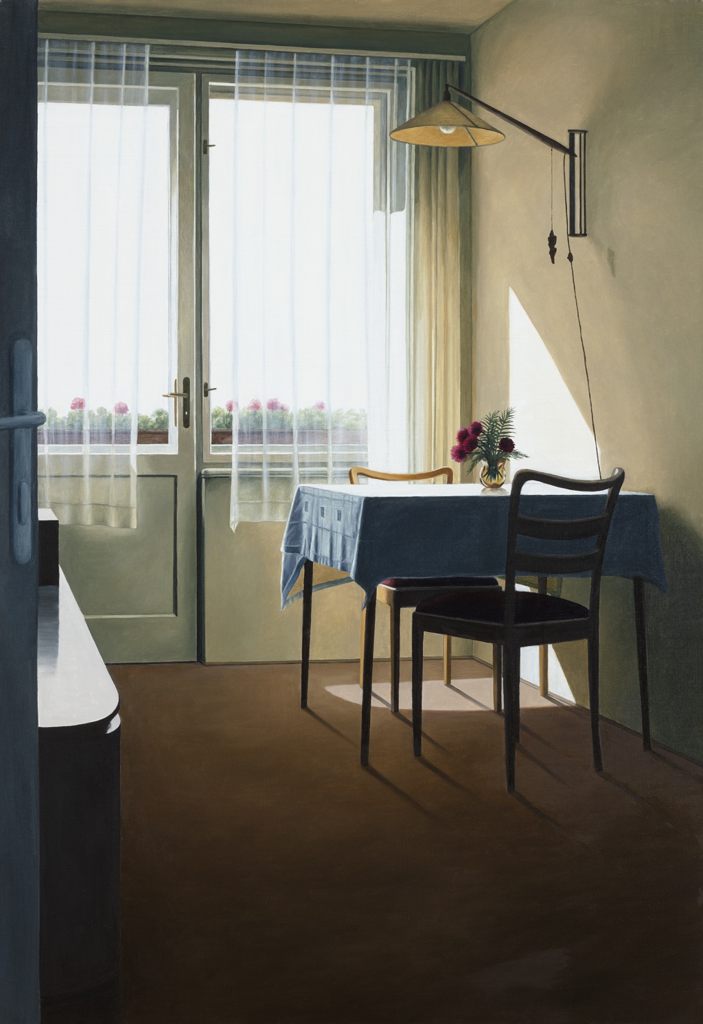 Střešovická 58, 2022, olej na plátně, 125 x 85 cm Střešovická 58, 2022, olej na plátně, 125 x 85 cm