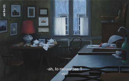 L’Amour, 2019, olej na plátně, 70 x 110 cm