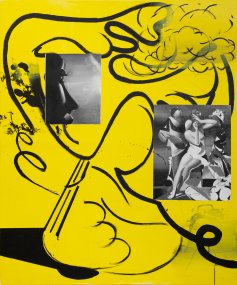 Vitamin D, 2025, olej a akryl na plátně, 150 x 180 cm