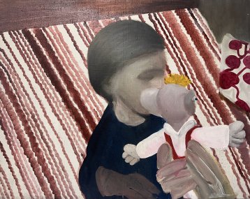 Hurvínek, 2012, akryl na plátně, 55 × 70 cm